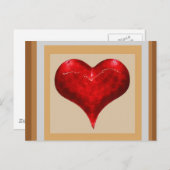 Sweet Heart - LIEBE liegt in der Luft Postkarte (Vorne/Hinten)