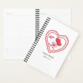 Sweet Heart Lollipop & Bird Personalized Notebook Planer (Anzeige)