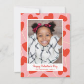 Sweet Heart Lollipops Valentinstag Fotokarte Feiertagskarte (Vorderseite)