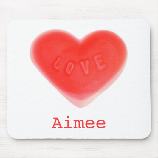 Sweet heart 'Name' mousepad (Vorne)