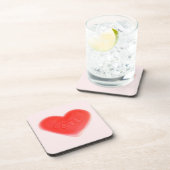 Sweet Heart Pink Cork Untersetzer Set (Rechte Seite)