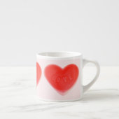 Sweet Heart Pink Espresso Tasse (Rechts)