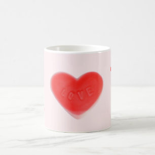 Sweet Heart Pink "I Liebe U" Tasse
