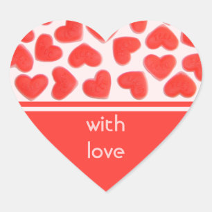 Sweet Heart Pink mit Liebe Aufkleber
