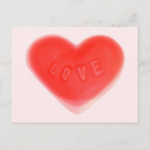Sweet Heart Pink Postkarte