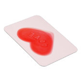 Sweet Heart Pink Premium Magnet (Rechte Seite)
