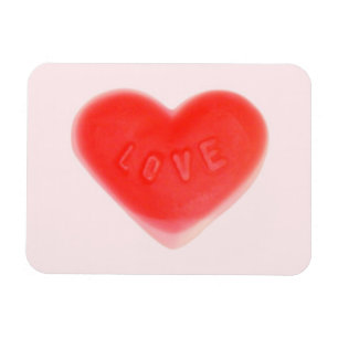 Sweet Heart Pink Premium Magnet