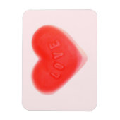 Sweet Heart Pink Premium Magnet (Vertikal)