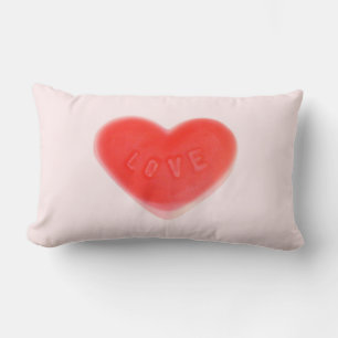 Sweet Heart Pink rosa Rücken Kissen Lumbar