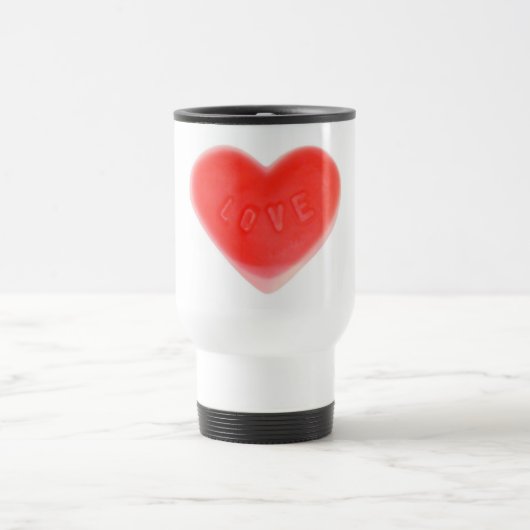 Sweet Heart Reise Schlamm Reisebecher (Mittel)