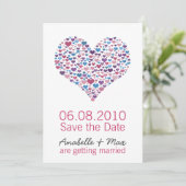 Sweet-Heart Save the Date (Stehend Vorderseite)