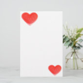 Sweet Heart Schreibgerät Briefpapier (Stehend Vorderseite)