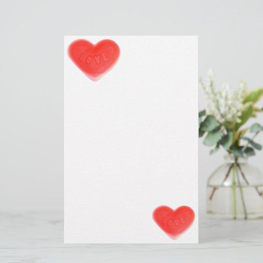 Sweet Heart Schreibgerät Briefpapier (Stehend Vorderseite)