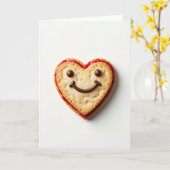 Sweet Heart Smiling Card Karte (Gelbe Blume)