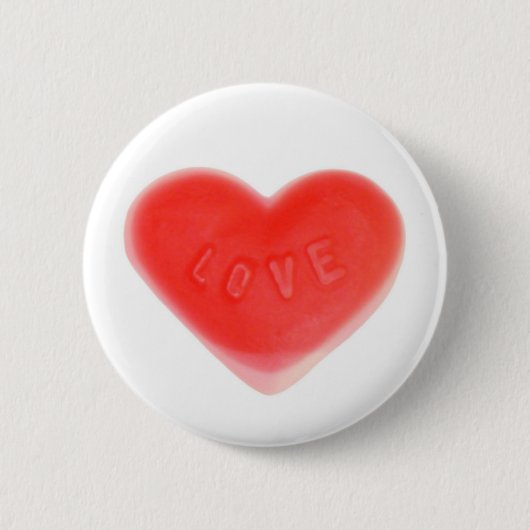 Sweet Heart Taste rund Button (Vorderseite)