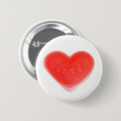 Sweet Heart Taste rund Button (Vorne & Hinten)