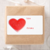 Sweet Heart 'to...vom 'Geschenketikett' (Insitu)