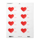 Sweet Heart 'to...vom 'Geschenketikett' (Vorne)