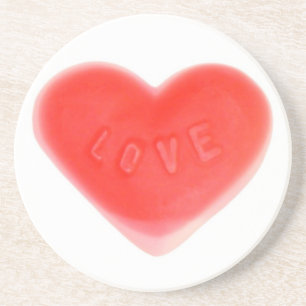Sweet Heart Untersetzer rund