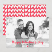 Sweet Heart Valentinstag Feiertagskarte (Vorne/Hinten)