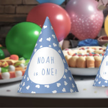 Sweet Hearts any Age Blue Birthday Party