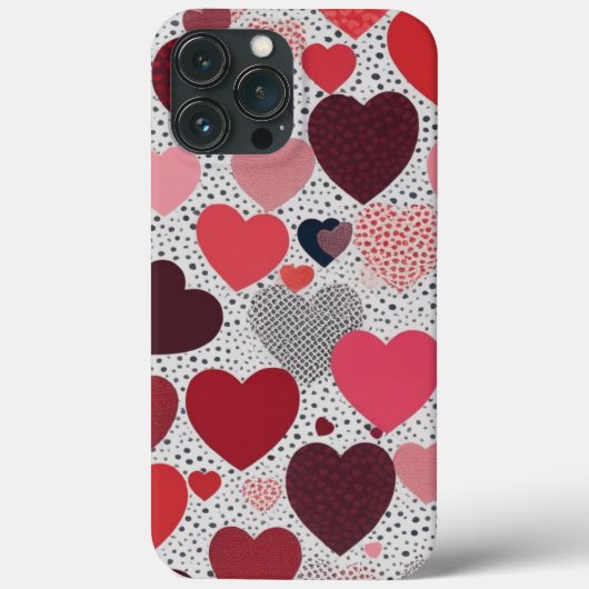 Sweet Hearts Case-Mate iPhone Hülle (Rückseite)