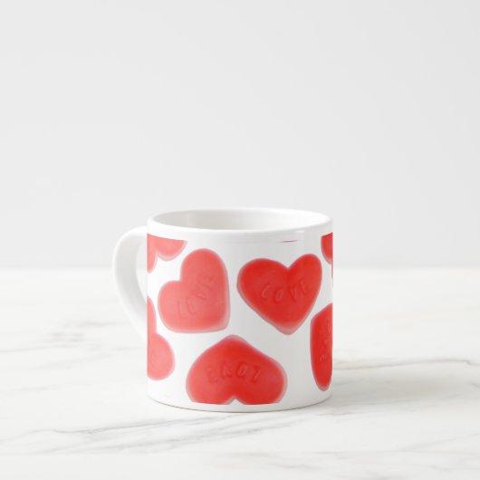 Sweet Hearts Espresso Tasse (Vorderseite Links)