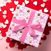 Sweet Hearts feiert überall Geschenkpapier