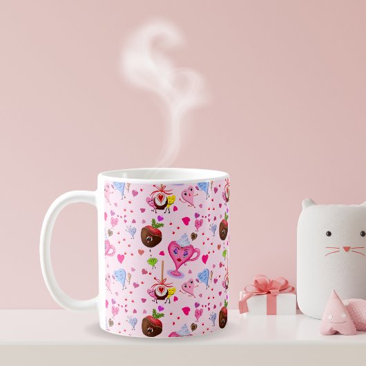 Sweet Hearts feiert überall Kaffeetasse