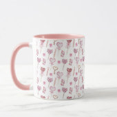 Sweet Hearts Muster Tasse (Links)