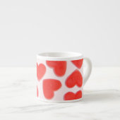 Sweet Hearts Pink Espresso Tasse (Vorderseite Rechts)