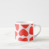 Sweet Hearts Pink Espresso Tasse (Rechts)
