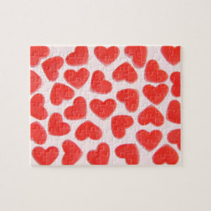 Sweet Hearts Pink Puzzle