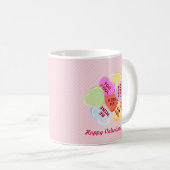 Sweet Hearts Valentines Candy Kaffeetasse (VorderseiteRechts)