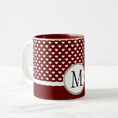 Sweet Hearts Zweifarbige Tasse (Vorderseite Links)