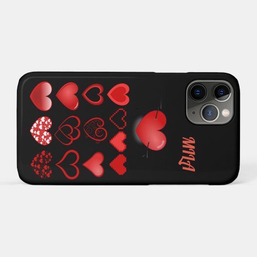 Sweet HERTS OtterBox iPhone Case (Rückseite (Horizontal))