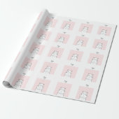 Sweet Hippo Geschenkpapier (Ungerollt)