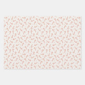 Sweet Holiday Charm Wrapping Paper Set Geschenkpapier Set (Vorderseite 3)