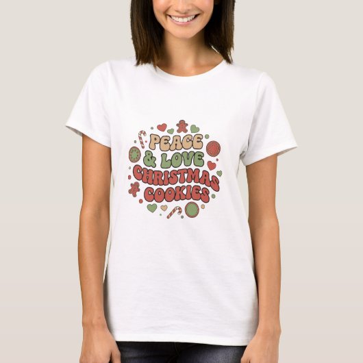Sweet Holiday Vibes Christmas T-Shirt (Vorderseite)