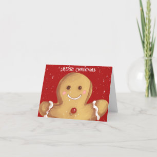 Sweet Holiday wünscht von unserem Gingerbret-Freun Feiertagskarte