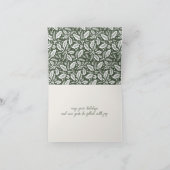 Sweet Holly Berry Vintag Weihnachten außerhalb des (Innenseite)