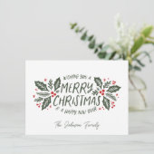 Sweet Holly Greenerity Weihnachten (Stehend Vorderseite)