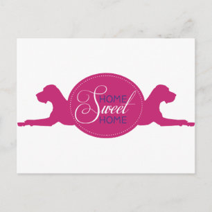 Sweet Home Sweet Postkarte
