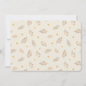 Sweet Honey Bear Birthday Einladung (Rückseite)