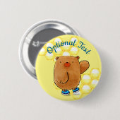 Sweet Honey Bear Button (Vorne & Hinten)