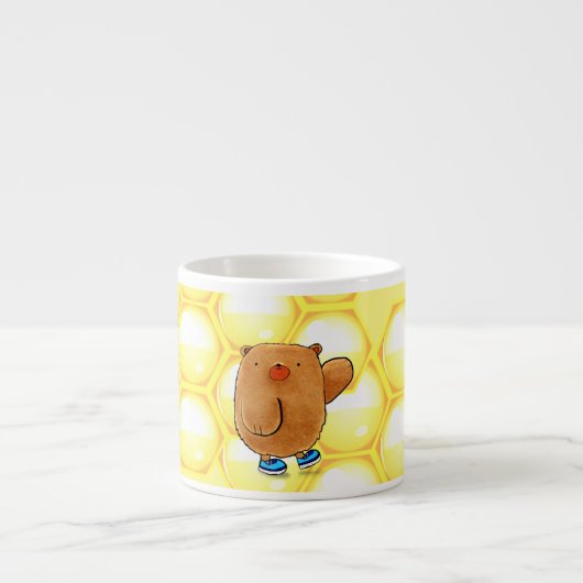 Sweet Honey Bear Espressotasse (Vorderseite)
