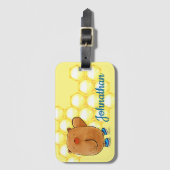 Sweet Honey Bear Gepäckanhänger (Vorderseite Vertikal)