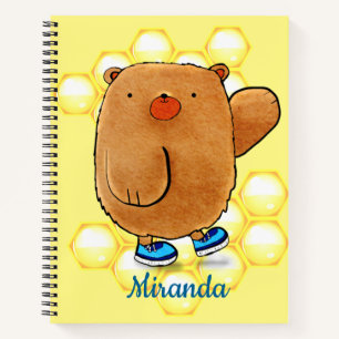 Sweet Honey Bear Notizblock