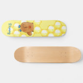 Sweet Honey Bear Skateboard (Horizontal)