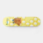 Sweet Honey Bear Skateboard (Horizontal)